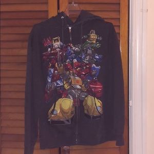 Men’s transformer hooded sweatshirt